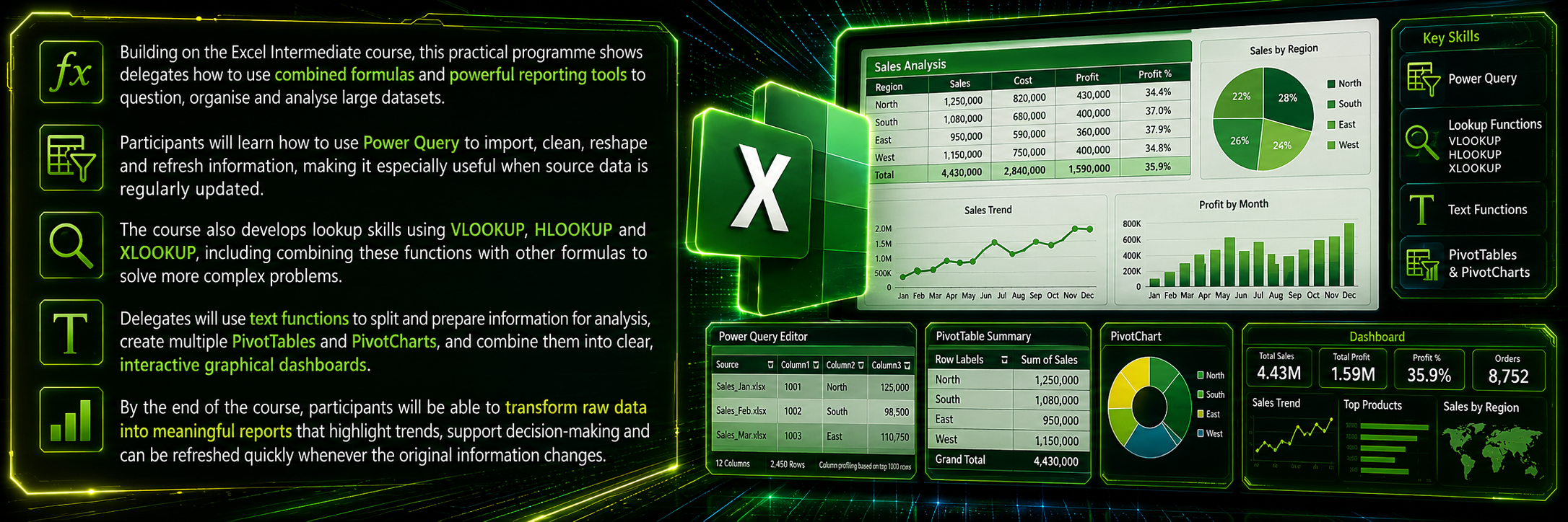 Excel Intermediate — Part 2: Pivot Tables & Data Reports